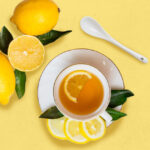شاي ربيع الأخضر<br><b> بالليمون المنعش</b>